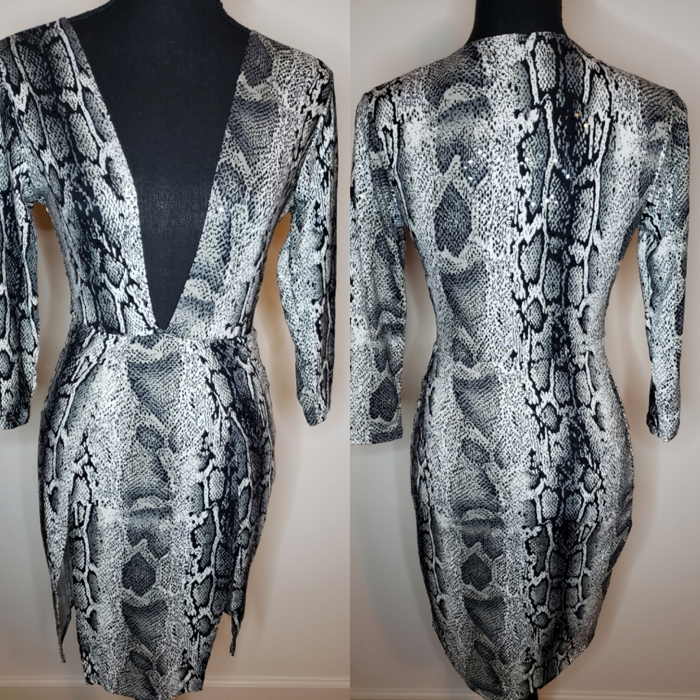 Snake Skin Dress
